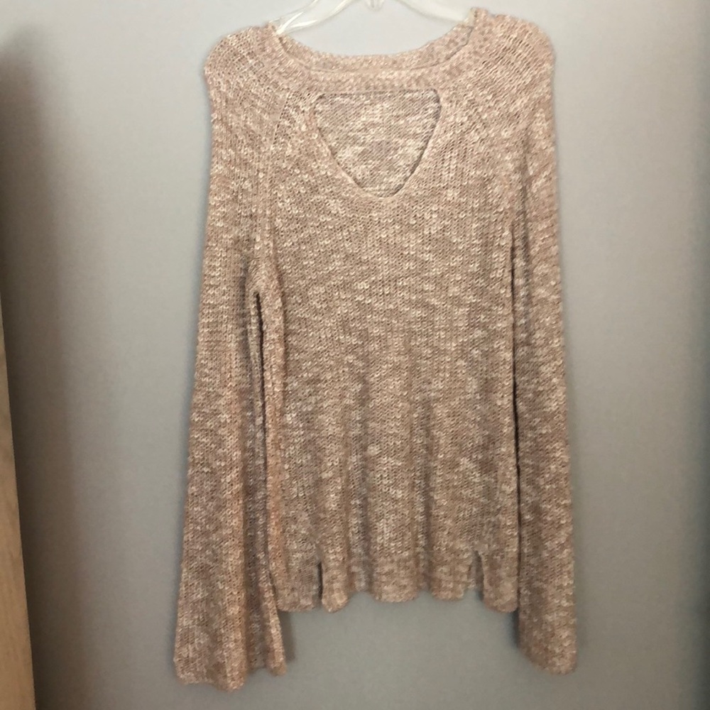 Bell sleeved sweater
